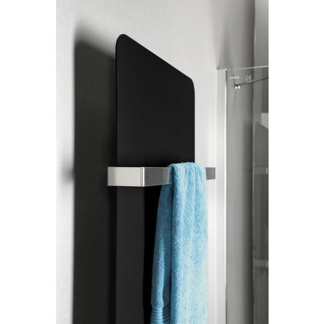 SAPHO TABELLA fürdőszobai radiátor, 370x1590mm, matt fekete
