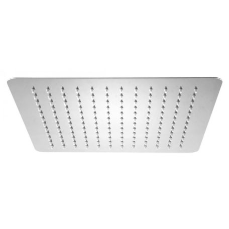 SAPHO SLIM fejzuhany, szögletes, 300x300mm, inox