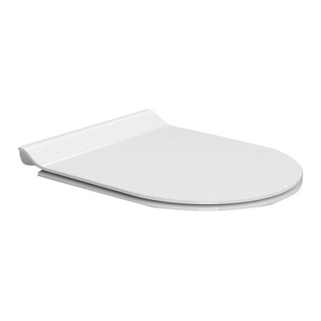SAPHO GSI NORM SLIM soft close WC-ülőke, duroplast, fehér/króm