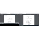 Deante PEONIA 2 funkciós zuhanyfej, 200mm