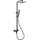 Deante Hiacynt Zuhanyoszlop csapteleppel, esőztetővel és kézizuhannyal, Nero