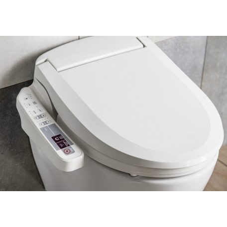 SAPHO AQUALINE BLOOMING EKO elektronikus bidé vízmelegítéssel, D-forma, soft close, 230V/50-60Hz (NB-1120D)