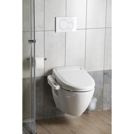 SAPHO AQUALINE BLOOMING EKO elektronikus bidé vízmelegítéssel, D-forma, soft close, 230V/50-60Hz (NB-1120D)