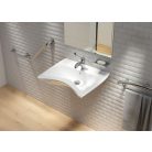 06 NHC010B Click-Clack mosdó leeresztő, túlfolyó beköthetőséggel, króm