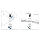 Deante CLICK-CLACK Leeresztő mosdókagylóhoz, vagy bidé - túlfolyóval