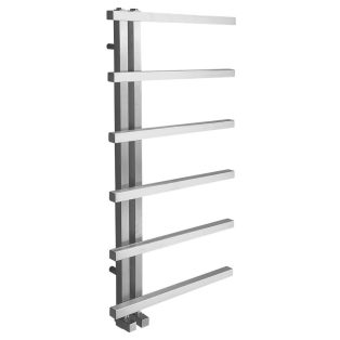   SAPHO SIERRA fürdőszobai radiátor, 500x1000mm, 213W, szálcsiszolt inox