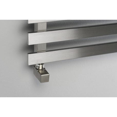 SAPHO TRUVA fürdőszobai radiátor, 500x545mm, 175W, szálcsiszolt inox
