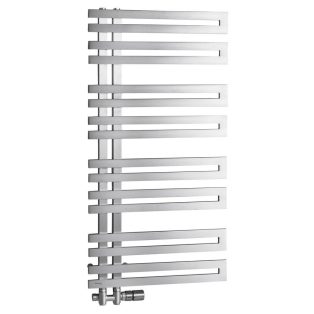   SAPHO VOLGA fürdőszobai radiátor, 500x976mm, 265W, szálcsiszolt inox
