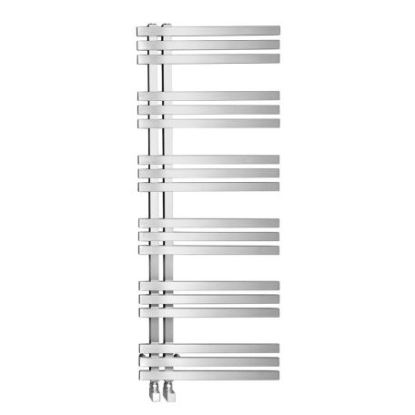 SAPHO VISTA fürdőszobai radiátor, 500x1190mm, 307W, szálcsiszolt inox