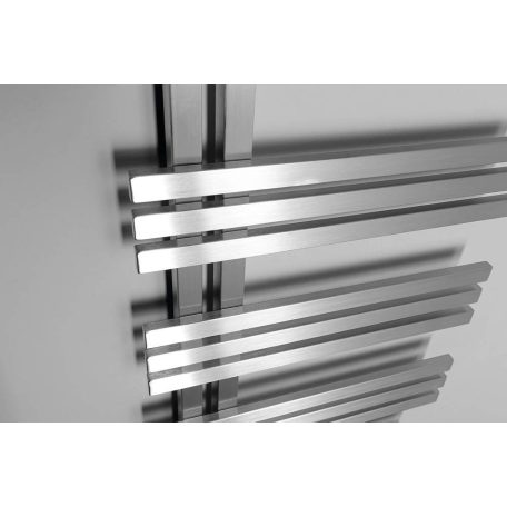 SAPHO VISTA fürdőszobai radiátor, 500x1190mm, 307W, szálcsiszolt inox