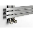 SAPHO VISTA fürdőszobai radiátor, 500x1190mm, 307W, szálcsiszolt inox
