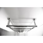 SAPHO UNO fürdőszobai radiátor, 493x951mm, 446W, polírozott inox