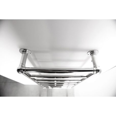 SAPHO UNO fürdőszobai radiátor, 493x951mm, 446W, polírozott inox