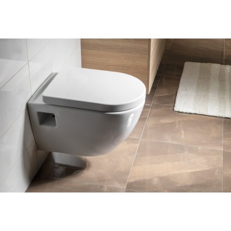 SAPHO AQUALINE NERA Fali WC, 35,5x50cm