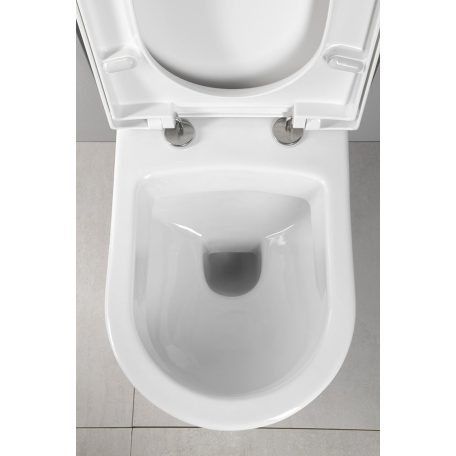 SAPHO AQUALINE NERA Fali WC, 35,5x50cm