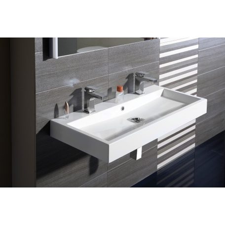 SAPHO ORINOKO öntöttmárvány mosdó, 100x10x42cm