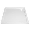   SAPHO AQUALINE TECMI öntöttmárvány zuhanytálca, 80x80x3cm (PQ008)