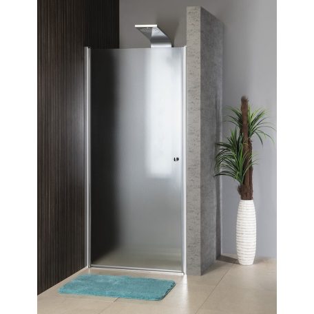 SAPHO AQUALINE PILOT nyíló zuhanyajtó, 900mm, matt üveg