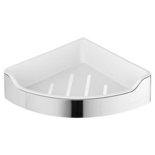 SB109 SAPHO AQUALINE SAMBA sarok szappantartó, polírozott INOX