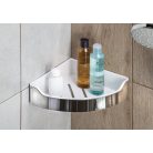 SB109 SAPHO AQUALINE SAMBA sarok szappantartó, polírozott INOX