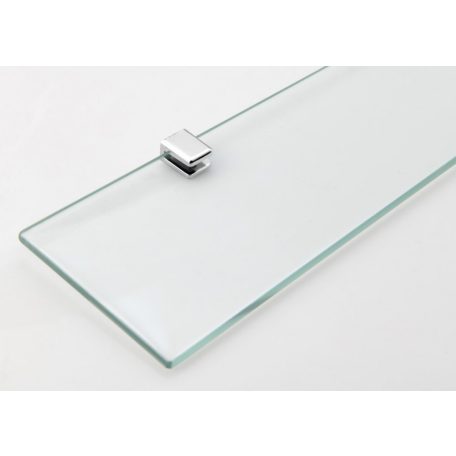 SB115 AQUALINE SAMBA üvegpolc, 52 cm, átlátszó üveg