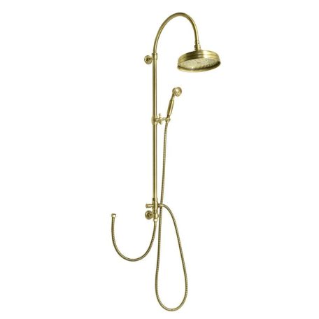 SAPHO REITANO VANITY Zuhanyoszlop, csaptelepre szerelhető, fej- és kézizuhannyal, bronz 