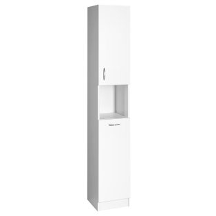 SIME310 AQUALINE SIMPLEX ECO állószekrény szennyeskosárral 30x180x30cm