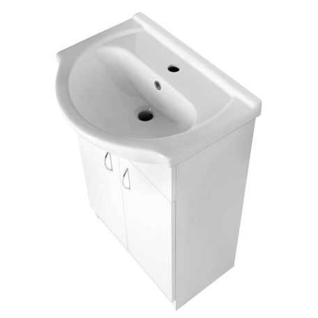 06 SIME500 AQUALINE SIMPLEX ECO 50 mosdótartó szekrény mosdóval 47x83,5x29cm