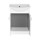 06 SIME500 AQUALINE SIMPLEX ECO 50 mosdótartó szekrény mosdóval 47x83,5x29cm