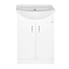 SIME550 AQUALINE SIMPLEX ECO 55 mosdótartó szekrény mosdóval 53x83,5x30,7cm