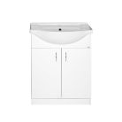 SIME600 AQUALINE SIMPLEX ECO 60 mosdótartó szekrény mosdóval 58,5x83,5x30,7cm
