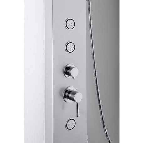 SAPHO AQUALINE TUSA zuhanypanel csapteleppel, 1400mm, alumínium