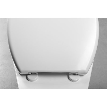 SAPHO AQUALINE FIXET WC-ülőke, polypropylen, fehér (ST278)