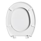 SAPHO AQUALINE FIXET WC-ülőke, polypropylen, fehér (ST278)