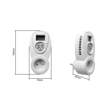 SAPHO Aqualine Termosztát időzítő funkcióval 