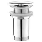 SAPHO AQUALINE KLIK-KLAK mosdólefolyó, nem zárható, túlfolyó nélkül, 10-50mm, króm