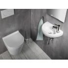 TP040 AQUALINE SMALL Oval mosdó 39x23