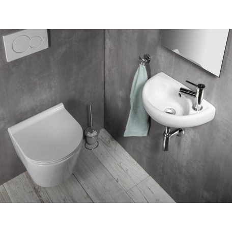 TP040 AQUALINE SMALL Oval mosdó 39x23