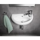 TP040 AQUALINE SMALL Oval mosdó 39x23