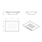 VE11 AQUALINE VERBENA szappantartó, kerámia