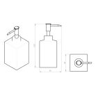 VE81 AQUALINE VERBENA szappanadagoló, kerámia