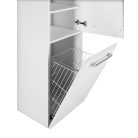 VG160 AQUALINE VEGA állószekrény, szennyestartóval 40x150x31 cm