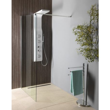 SAPHO AQUALINE WALK IN Fix zuhanyfal, 70x190cm, átlátszó üveg