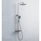 RAVAK 10° zuhanyoszlop termosztátos csapteleppel, állítható fej- és kézizuhannyal TD 091.00/150