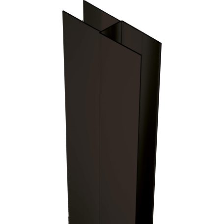DEANTE TOLDÓPROFIL, 85x2000 mm, Toldási mérettartomány 20-65 mm, fekete