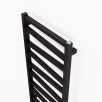   SAPHO ZIG fürdőszobai radiátor, 500x1096mm, 406W, struktúrált antracit