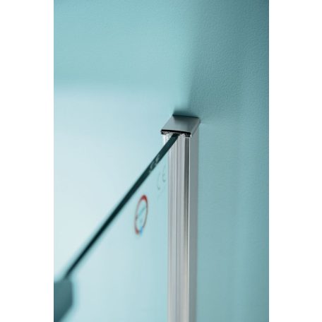 SAPHO POLYSAN ZOOM LINE zuhanyajtó, 1200mm, transzparent, króm