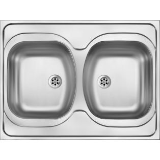 Tango rozsdamentes mosogató - szatén