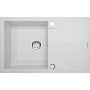   Deante ANDANTE Gránit mosogató 1 medence + csepegtető, 780 x 490 mm, alabástrom