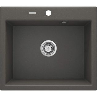  Deante ANDANTE Gránit mosogató, 1 medence, Antracit, 600 x 520 mm
